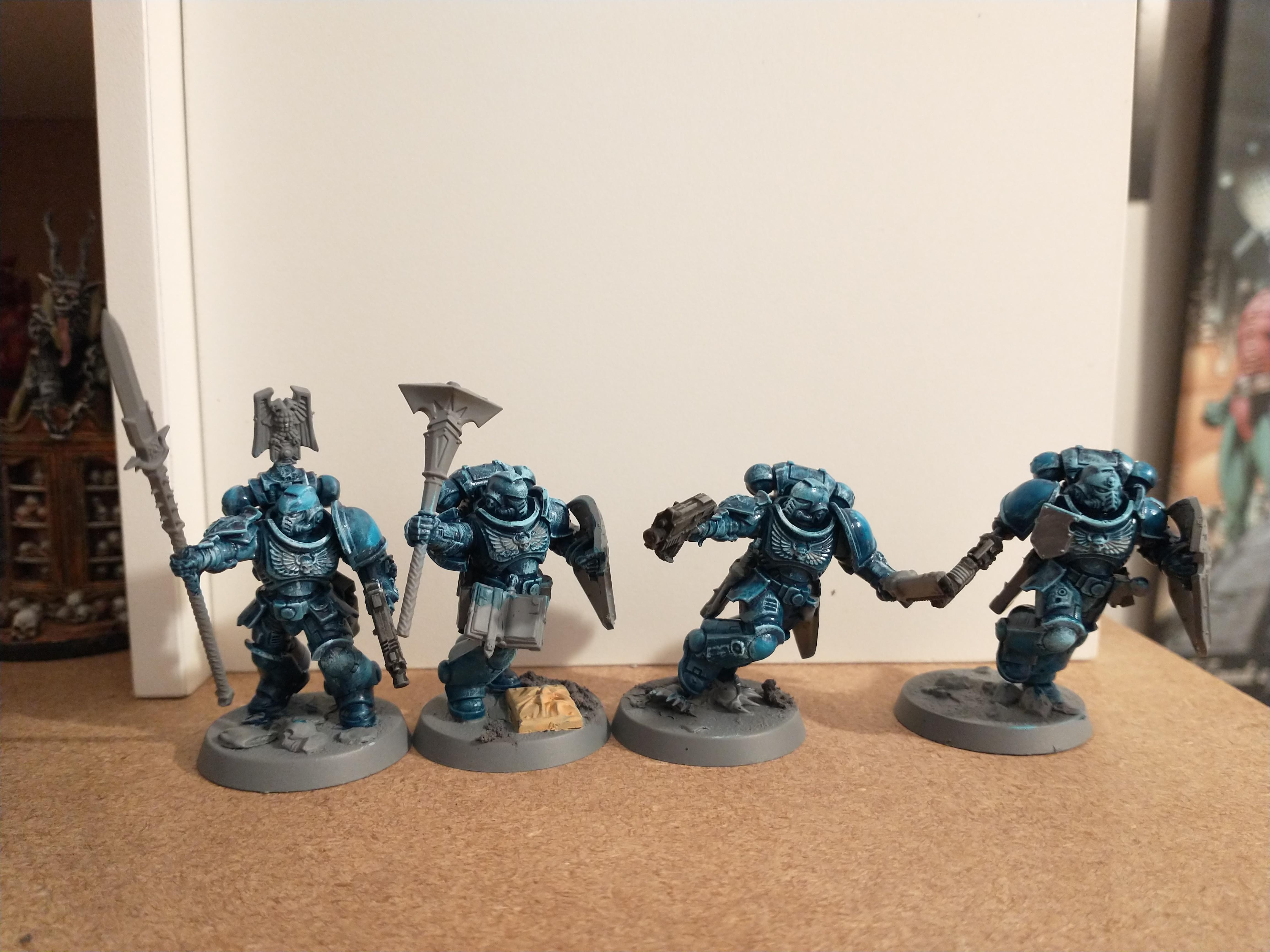 Kitbash, Primaris, Space Marines, Stormcast Storm Lions Snazzy group